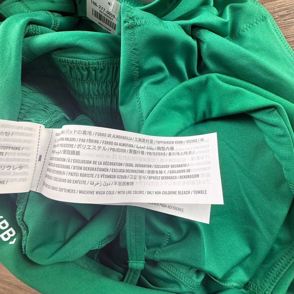 Abercrombie & Fitch YPB Hybrid Flyaway Onesie Romper Size M NEW Green Sporty - Picture 10 of 16